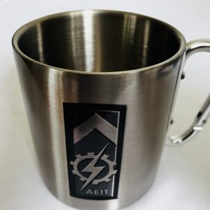 MUG mousqueton inox